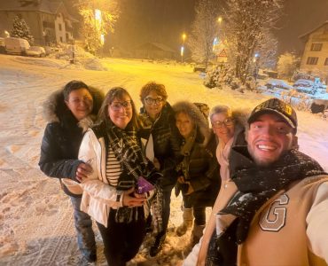 Fin de soirée pour la "team bureau" avec Colin