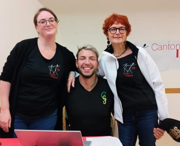 Avec notre super DJ Claire